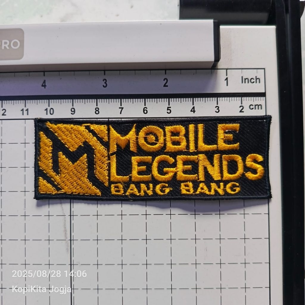 emblem patch bordir mobile legends