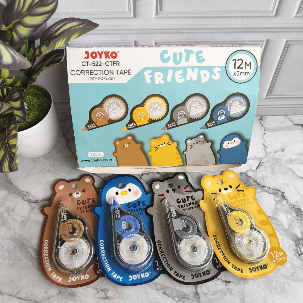 

STIPO KERTAS / TIP-X /CORRESTION TAPE JOYKO CT-522-CTFR/CT-522PTL/CT-508