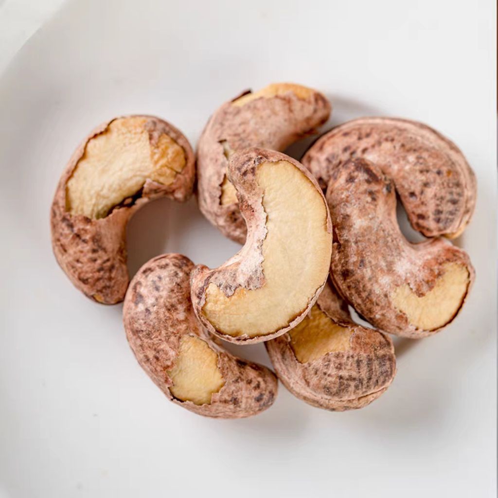 

Kacang gajus/ kacang mete mengandung jumlah gula sangat rendah Dan tiada kolest