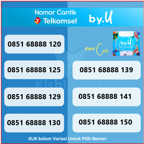 Kartu Perdana Nomor Cantik Telkomsel By U.