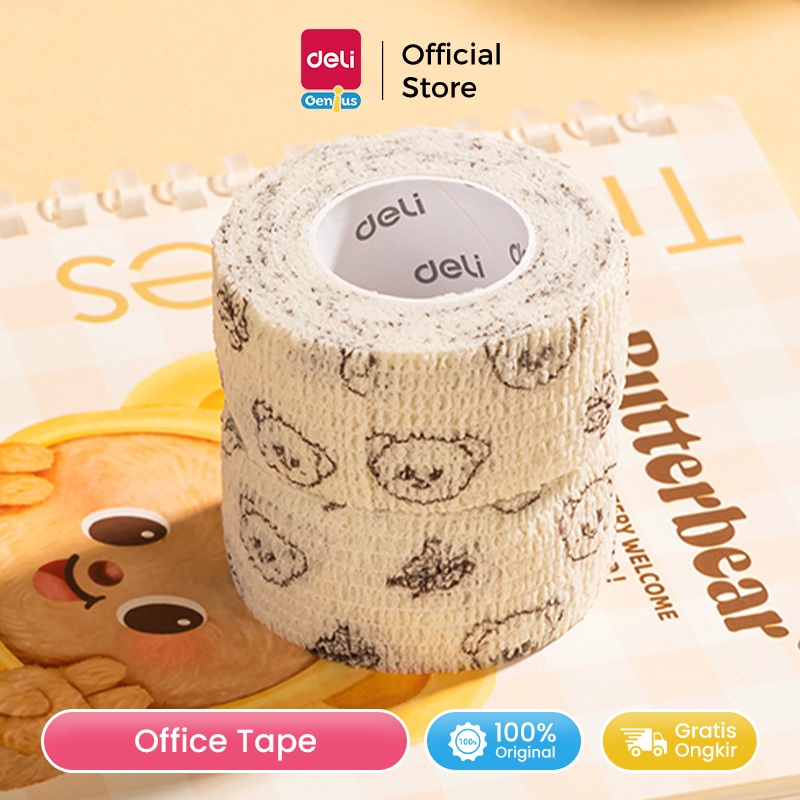 

Deli x Butterbear Lakban Pelindung Jari / Protective Tape 4 meter HY551