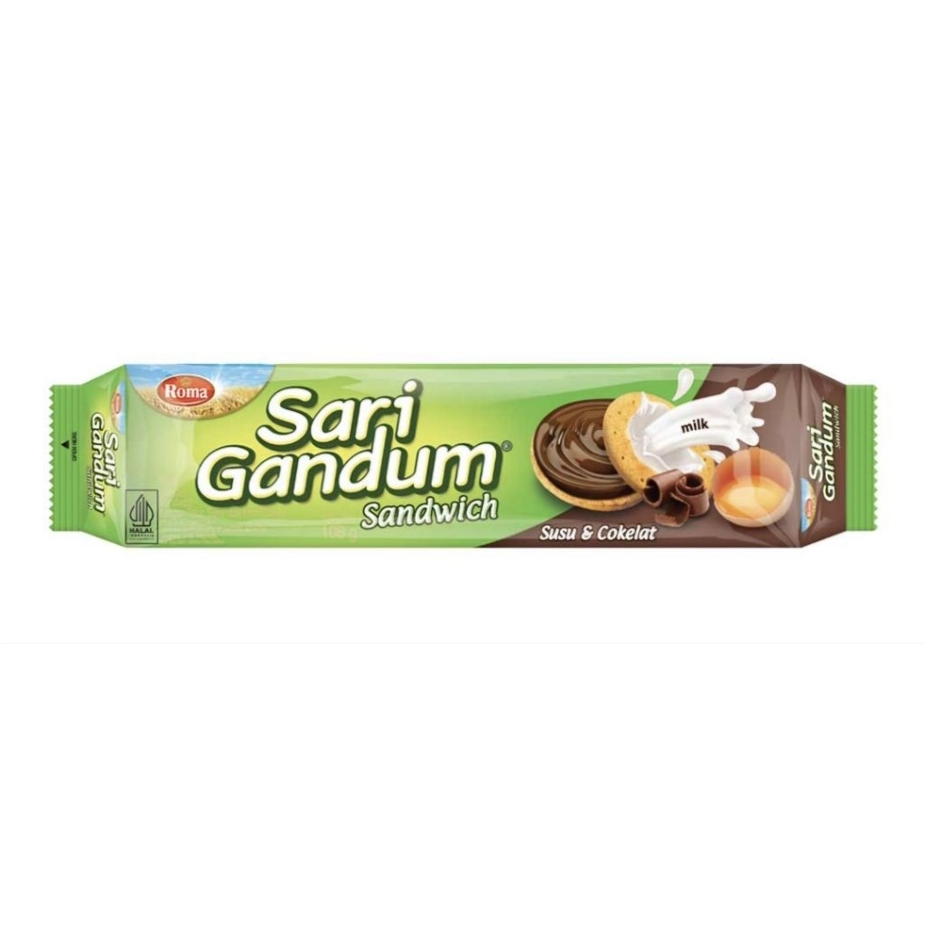 

Roma Sari Gandum 108gr