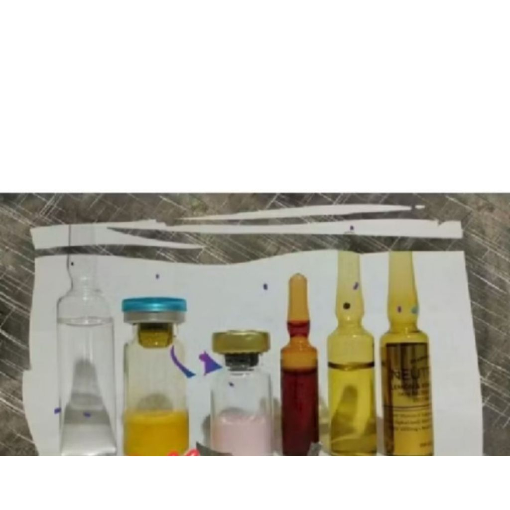 Infusion javan whitening chromosom boster per set