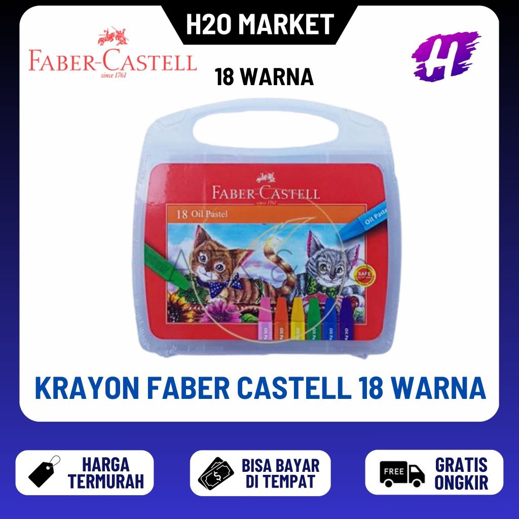 

❤️H2O❤️ Faber-Castell ECO Oil Pastel Set 18