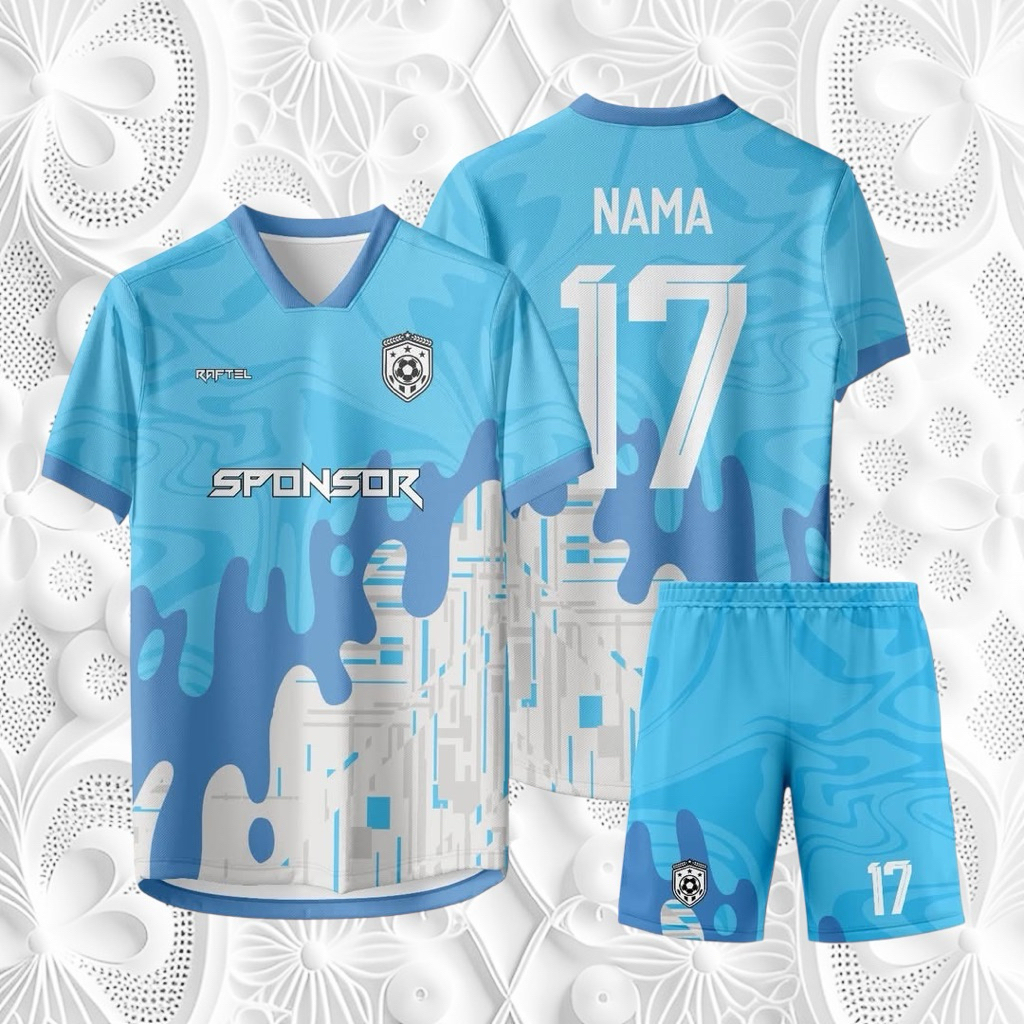baju bola jersey futsal FORTUNA SPORT gratis costum desain fullprinting