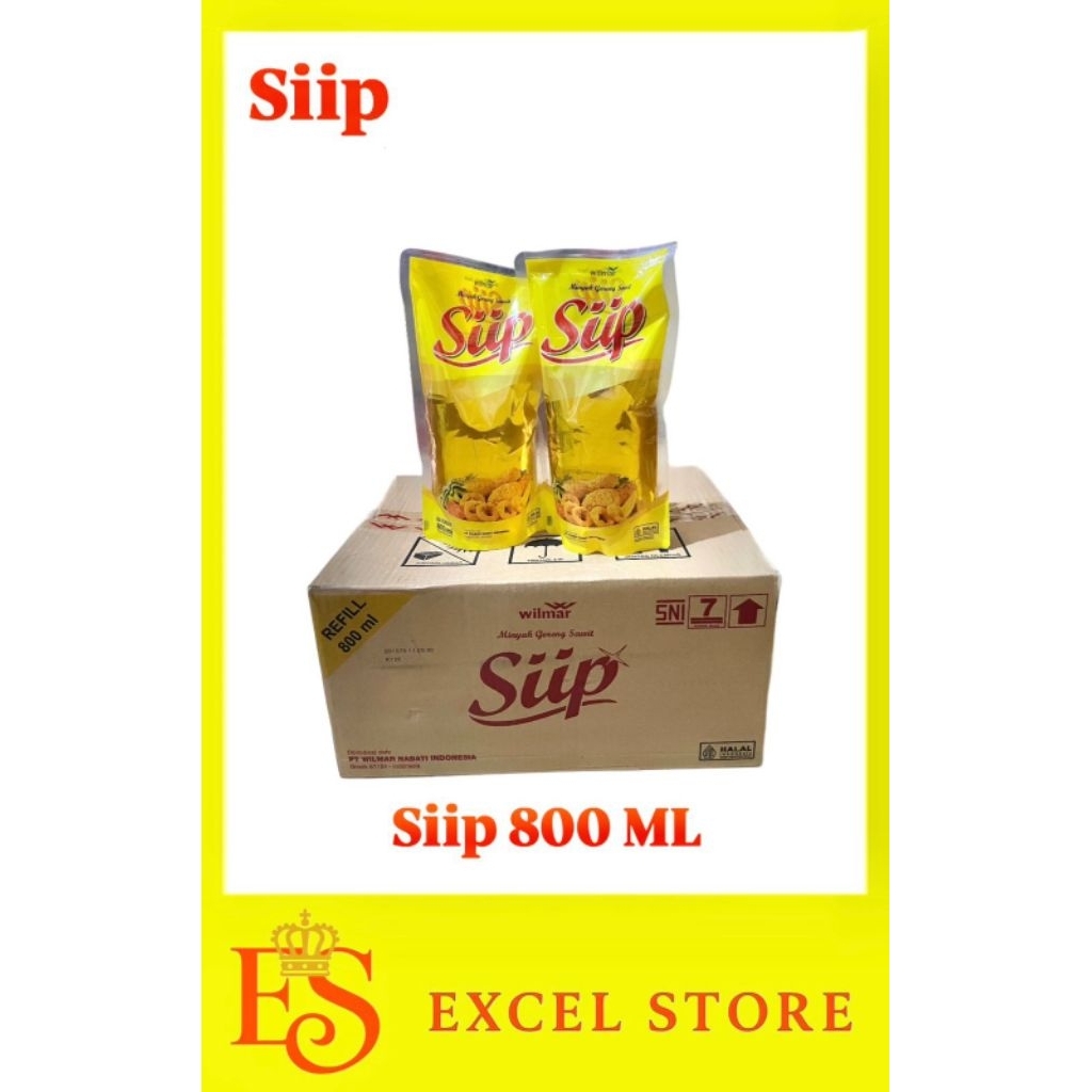 

Siip Wilmar Minyak Goreng Jernih isi 12 Pouch, exp date panjang