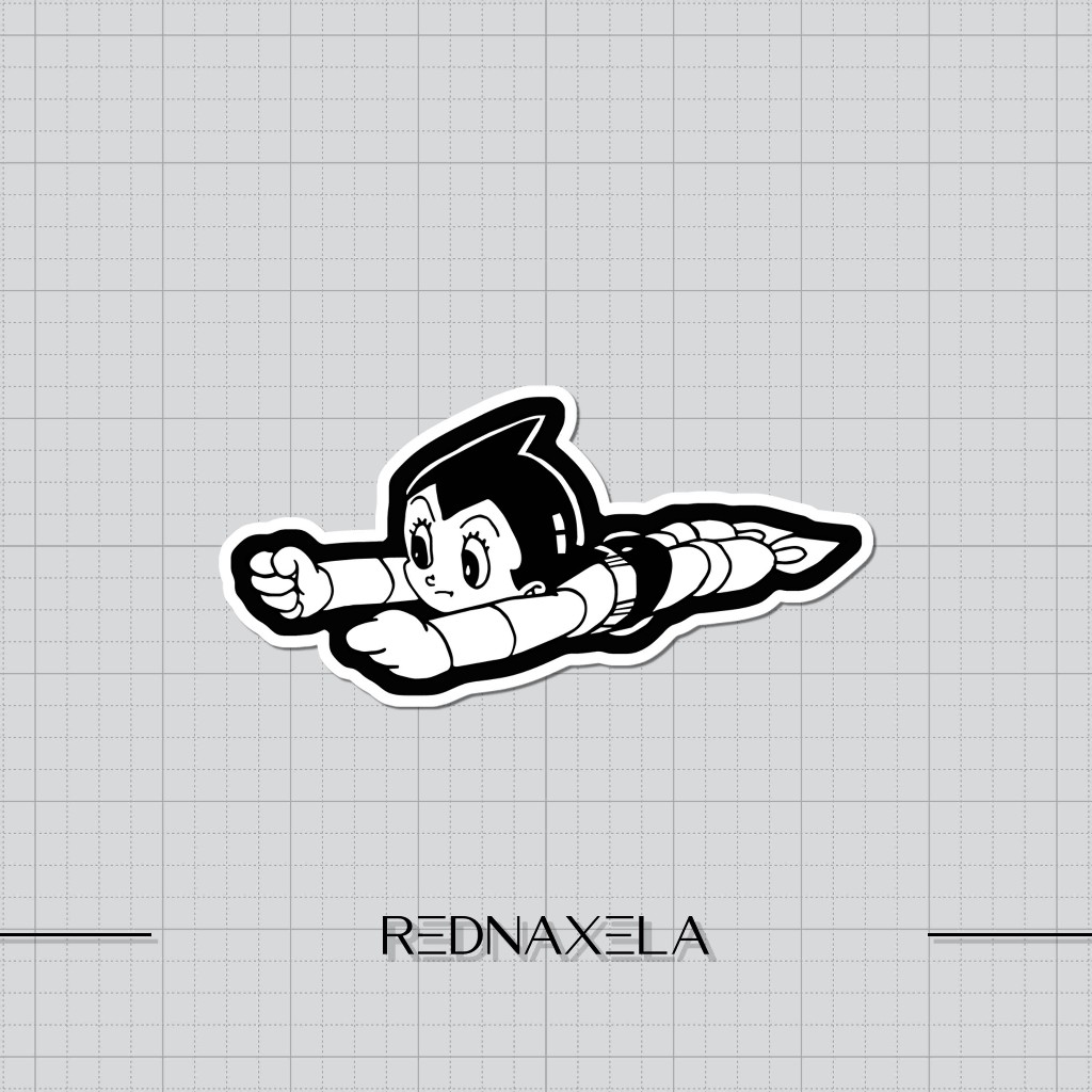 

Stiker Vinyl Astro Boy Stiker Koper Outdoor Waterproof Sticker