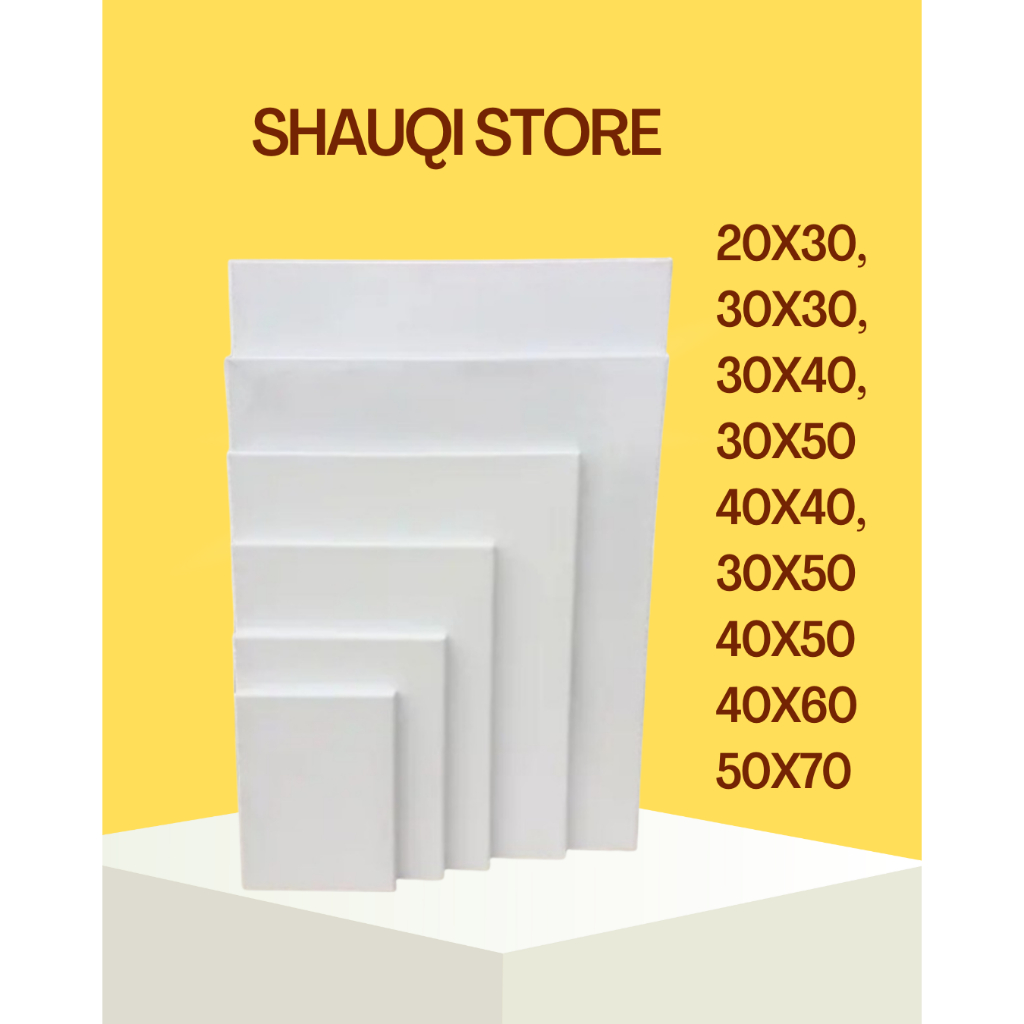 

KANVAS LUKIS UKURAN 20X30, 30X30, 30X40, 40X40, 30X50, 40X50, 40X60, 50X70