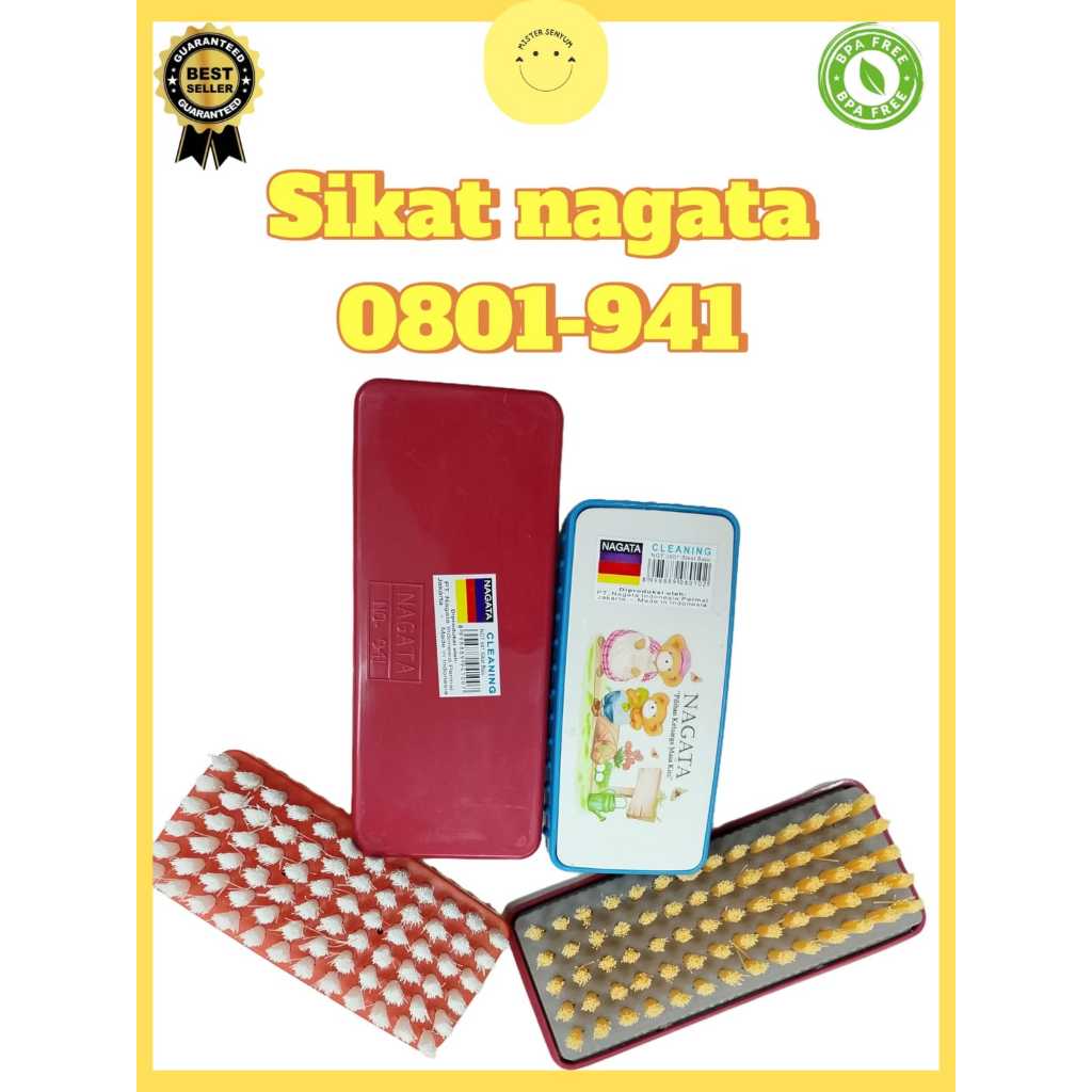 Sikat nagata/sikat baju nagata 0801/941/sikat baju nagata pilihan keluarga masa kini