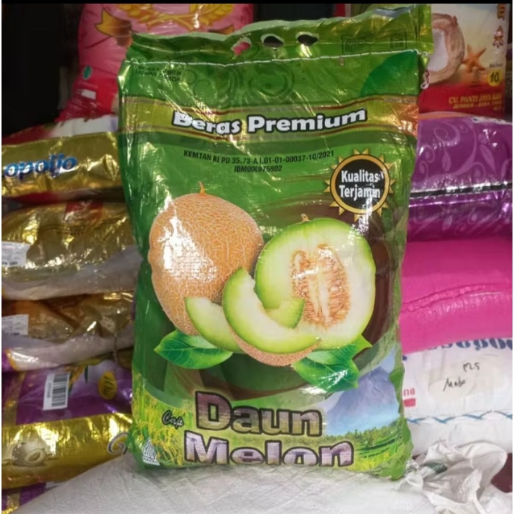 

Beras Cap Daun Melon & Melon Ungu 5Kg