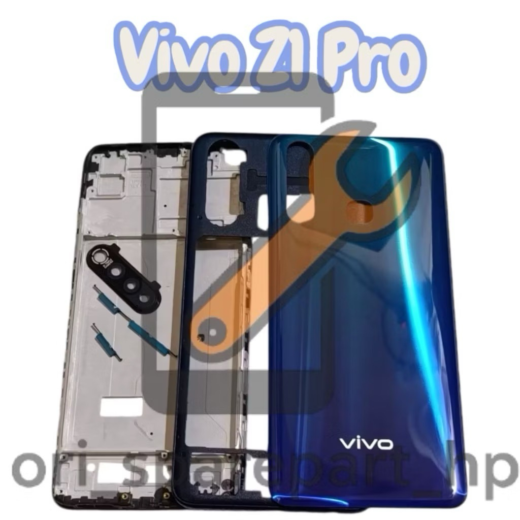 BACKDOOR + BEZZEL + FRAME CESING FULLSET VIVO Z1 PRO