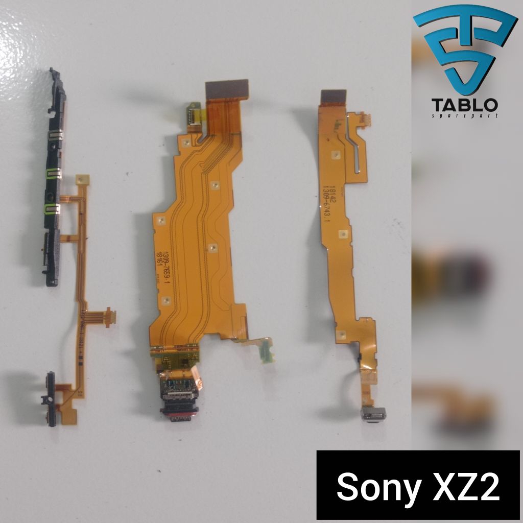 fleksibel mic cas tombol sony xperia xz2 ori copotan hp