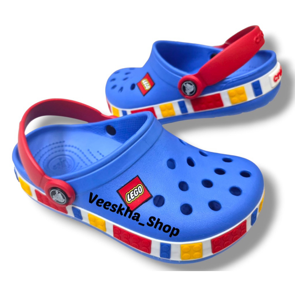 CROCS LEGO KIDS/CROCS LEGO/SANDAL ANAK/SANDAL CROCS ANAK/CROCS ANAK