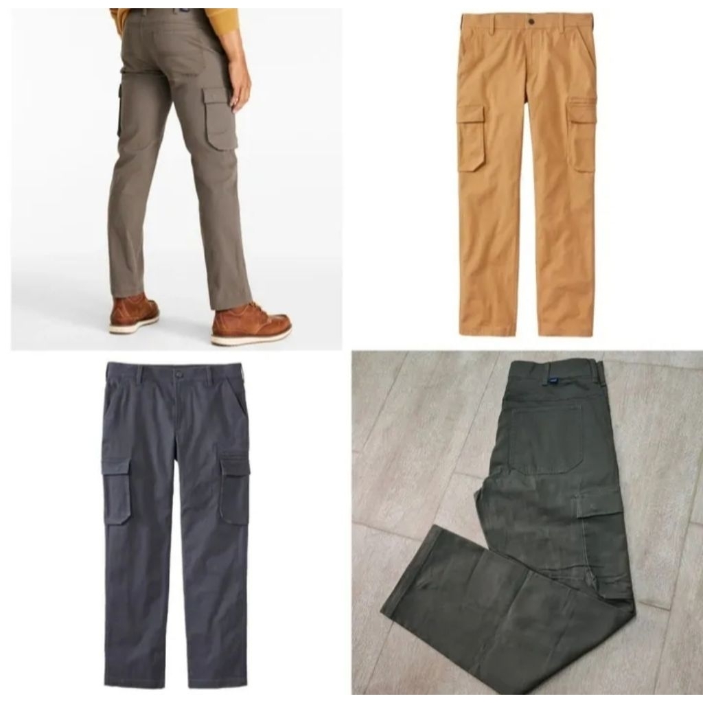 Celana L.L.Bean Beanflex Classic Fit Straight Leg Work Pants Celana LL Bean Celana LLBean