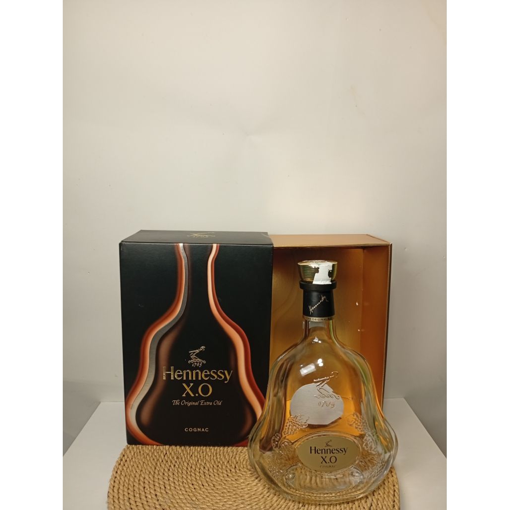 Botol+Box Pajangan Hiasan Dekorasi Hennessy XO