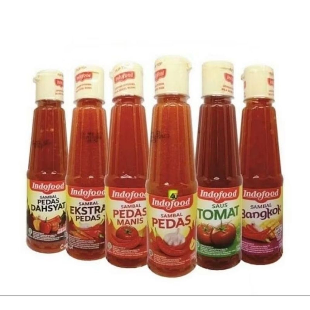 

saus sambal botol Indofood 135 ML