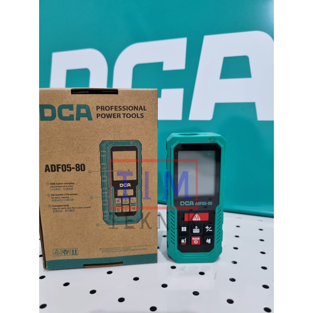 DCA ADF05-80 LASER DISTANCE METER / METERAN LASER 80 METER