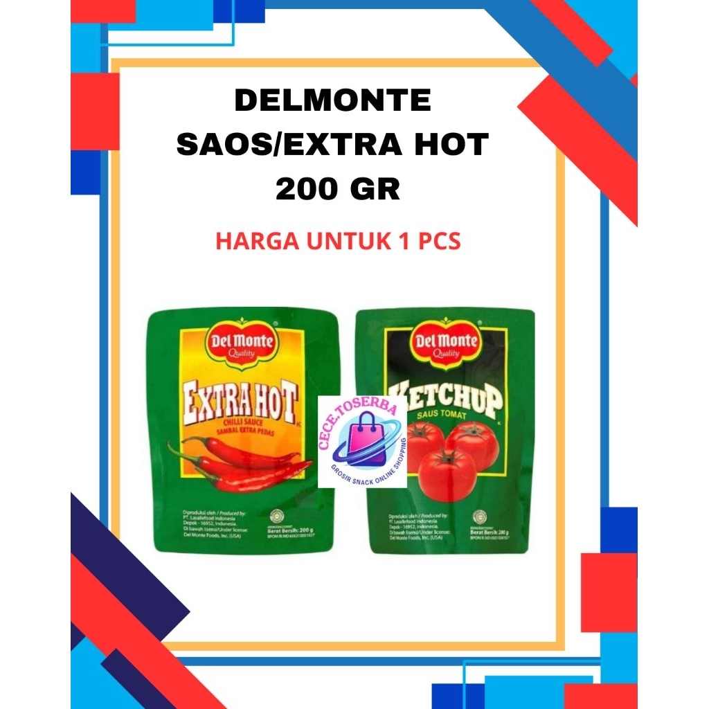 

DELMONTE SAOS/ EXTRA HOT 200 Gr