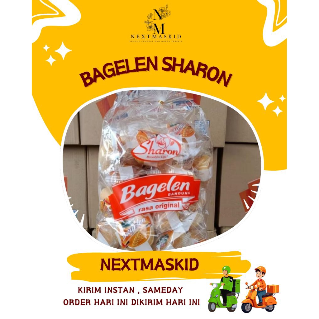 

Bagelen sharon bandung isi 30 @10gr