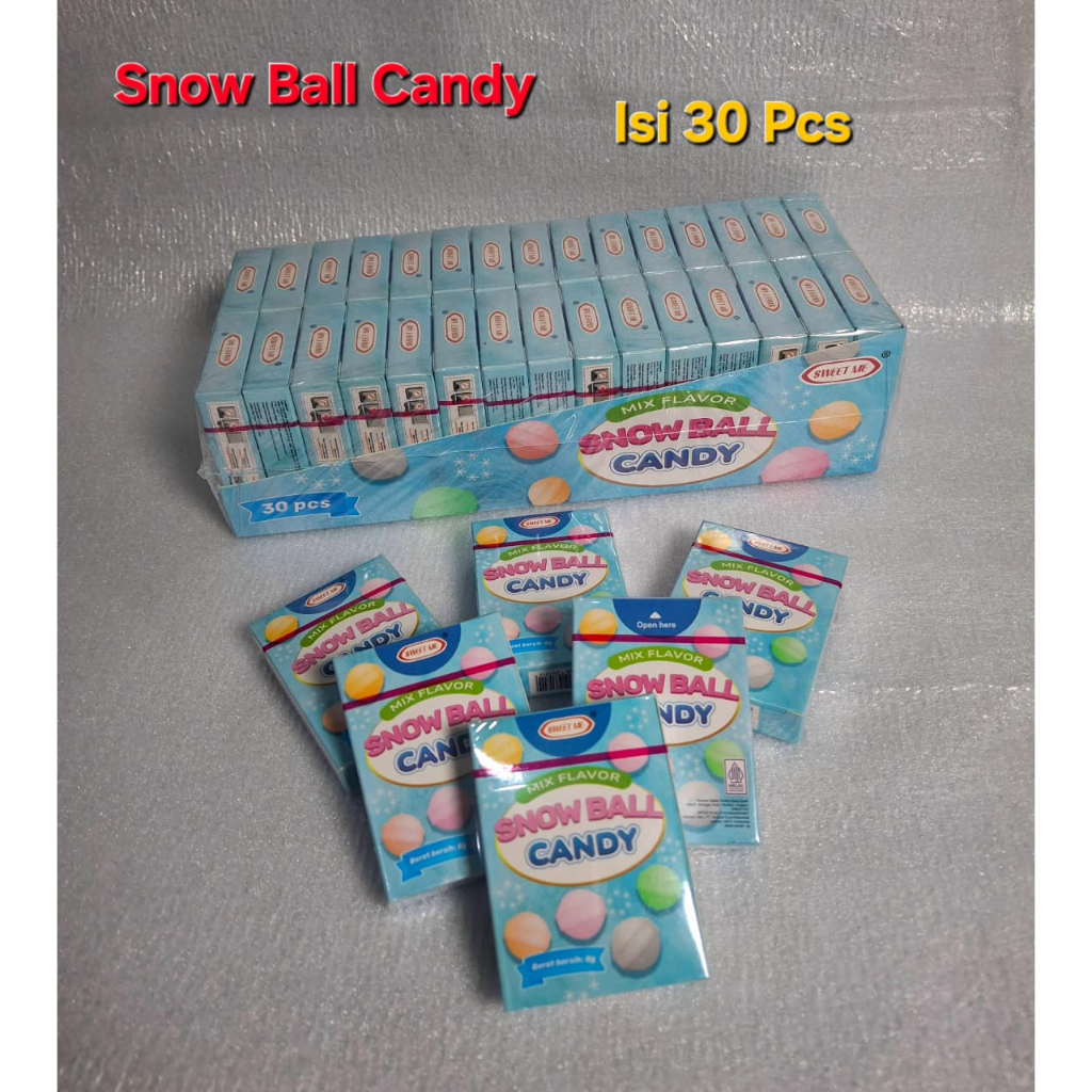 

Snow Ball Candy Isi 30 Pcs