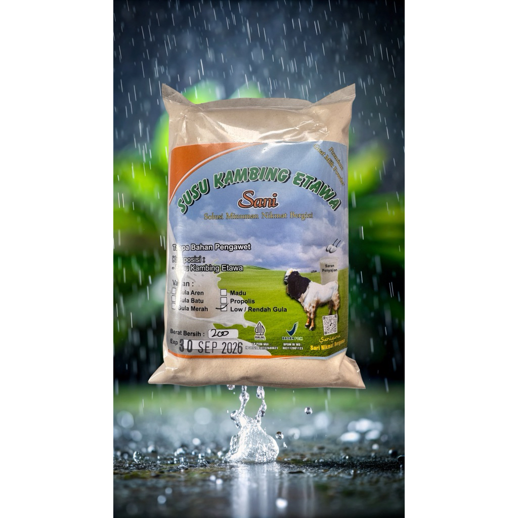 

200g SUPER HIGHT PREMIUM SUSU KAMBING RENDAH GULA/low sugar susu 95%