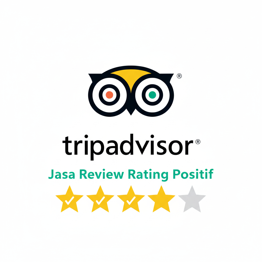 Jasa Rating/Review Tripadvisor Positif Bintang 5 | Proses Aman & Terpercaya