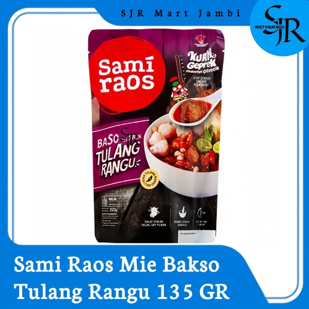 

[Instan] Sami Raos - Mie Baso Tulang Rangu135gr