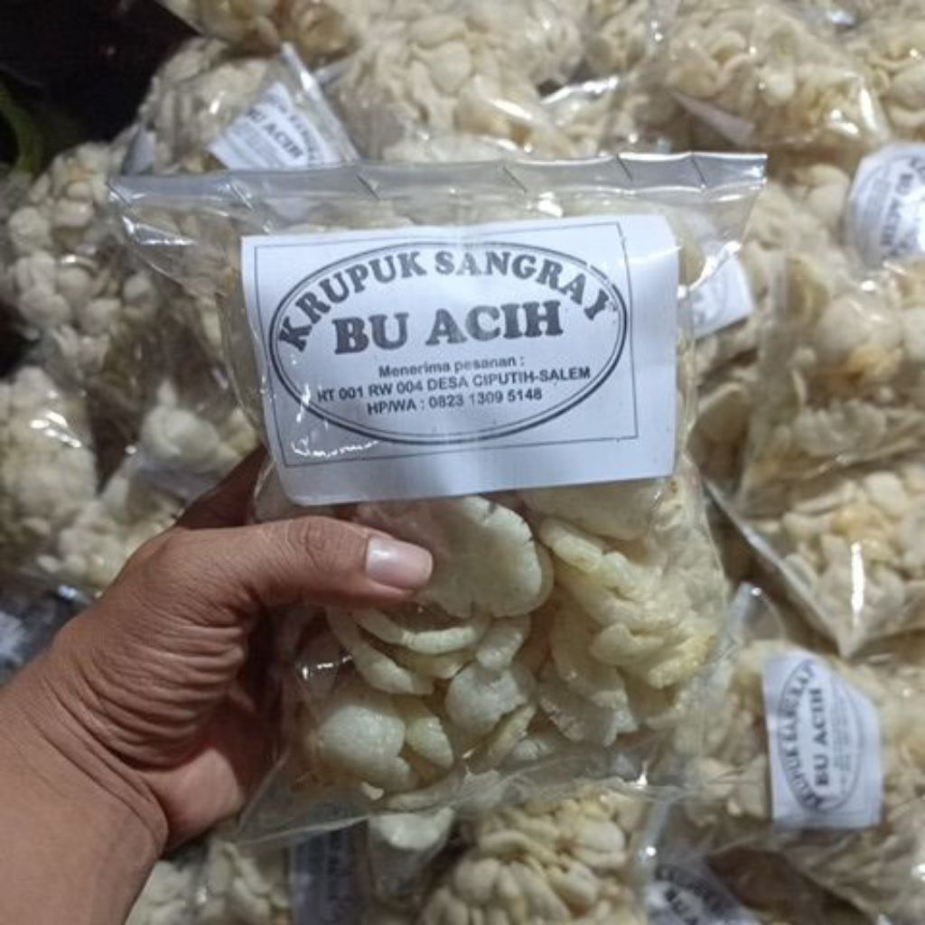 

Kerupuk Sangrai Non Kolesterol