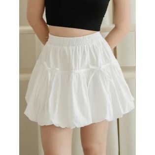 ROK PENDEK WANITA BALON 6376 / SKIRT RIBBON BALON / ROK PENDEK PITA