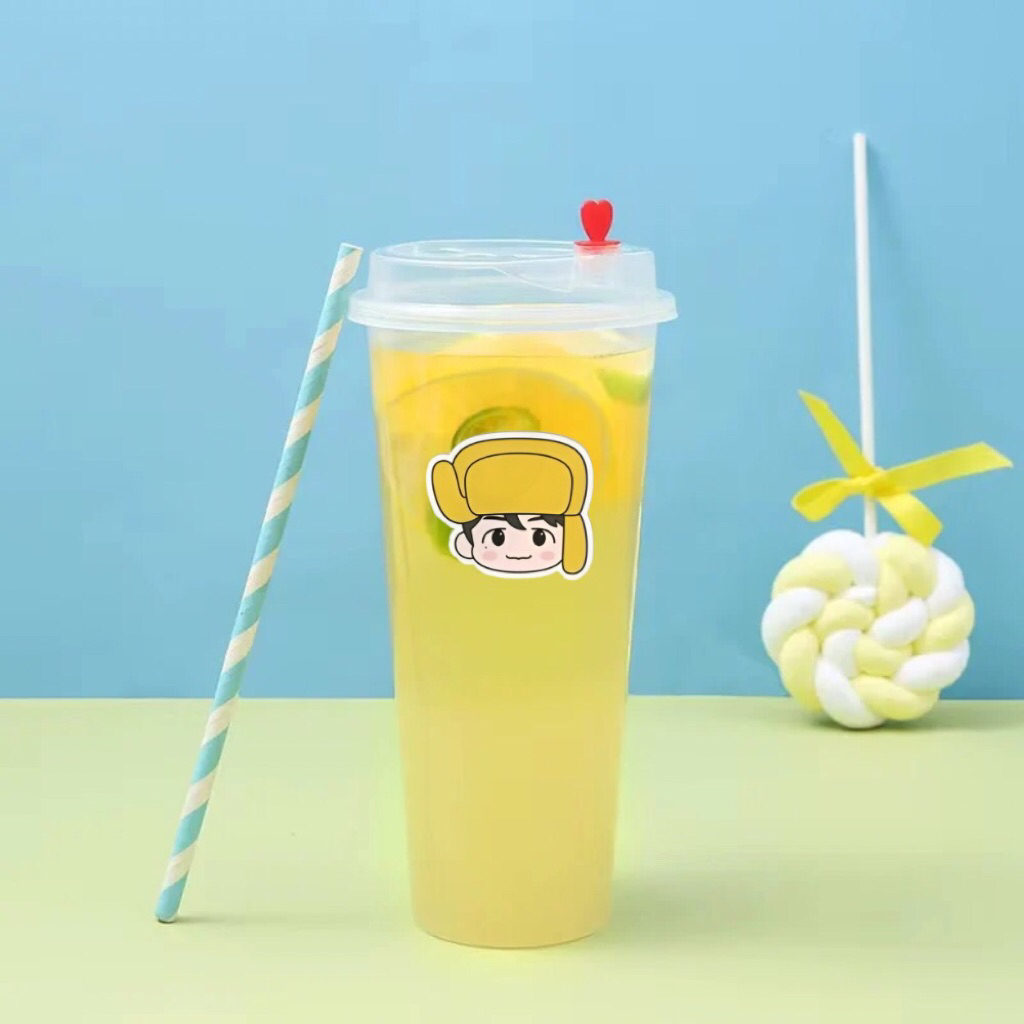 Reusable Cup Injection NCT Candy Merch - Free Photocard