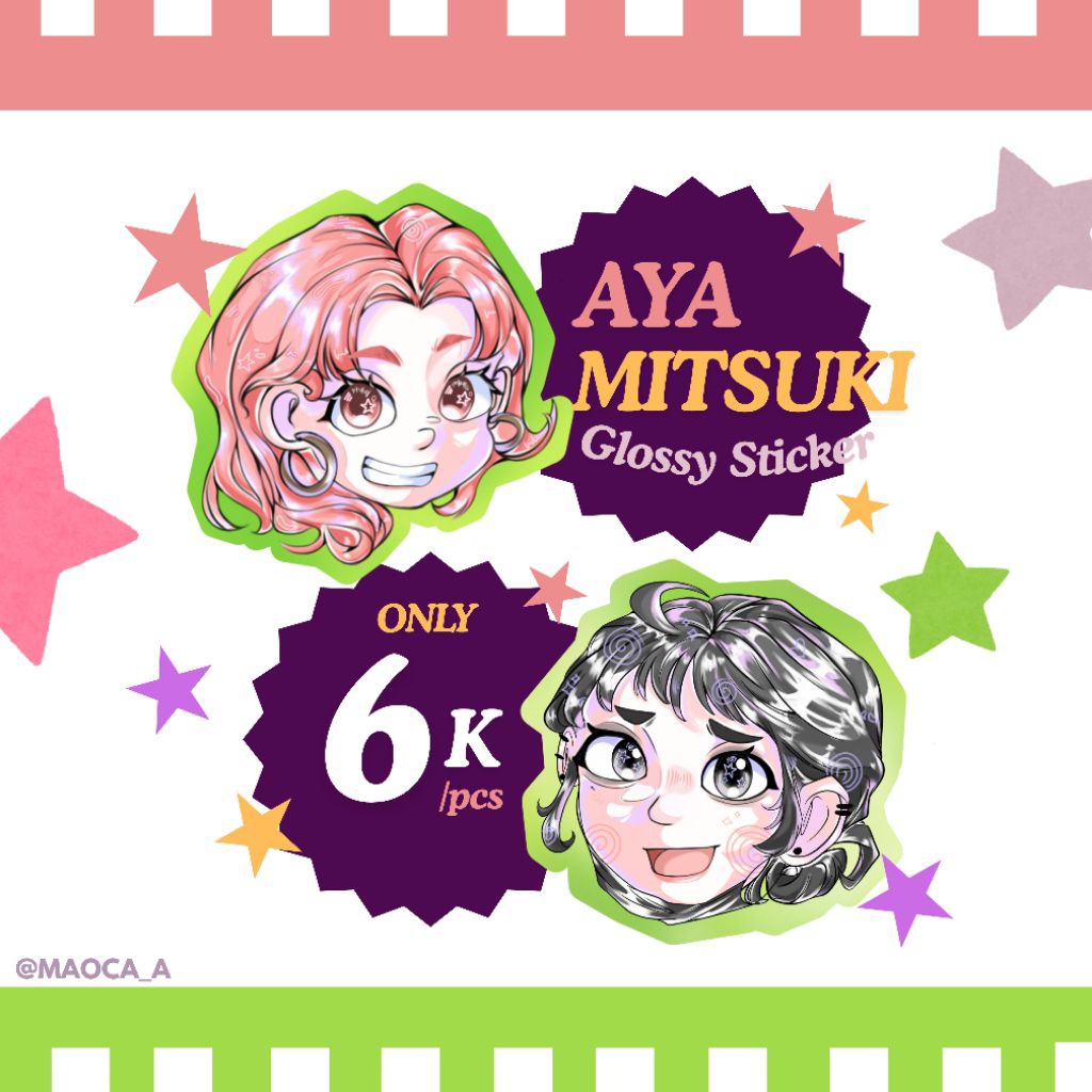 

the guy she was interested wasn't guy || sticker star glossy ☆