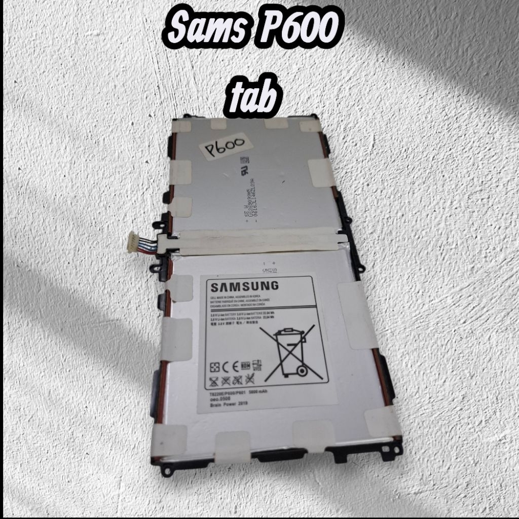 BATERAI BATTRE SAMSUNG GALAXY TAB NOTE 10.1 2014 P600 P601 P605 T8220E