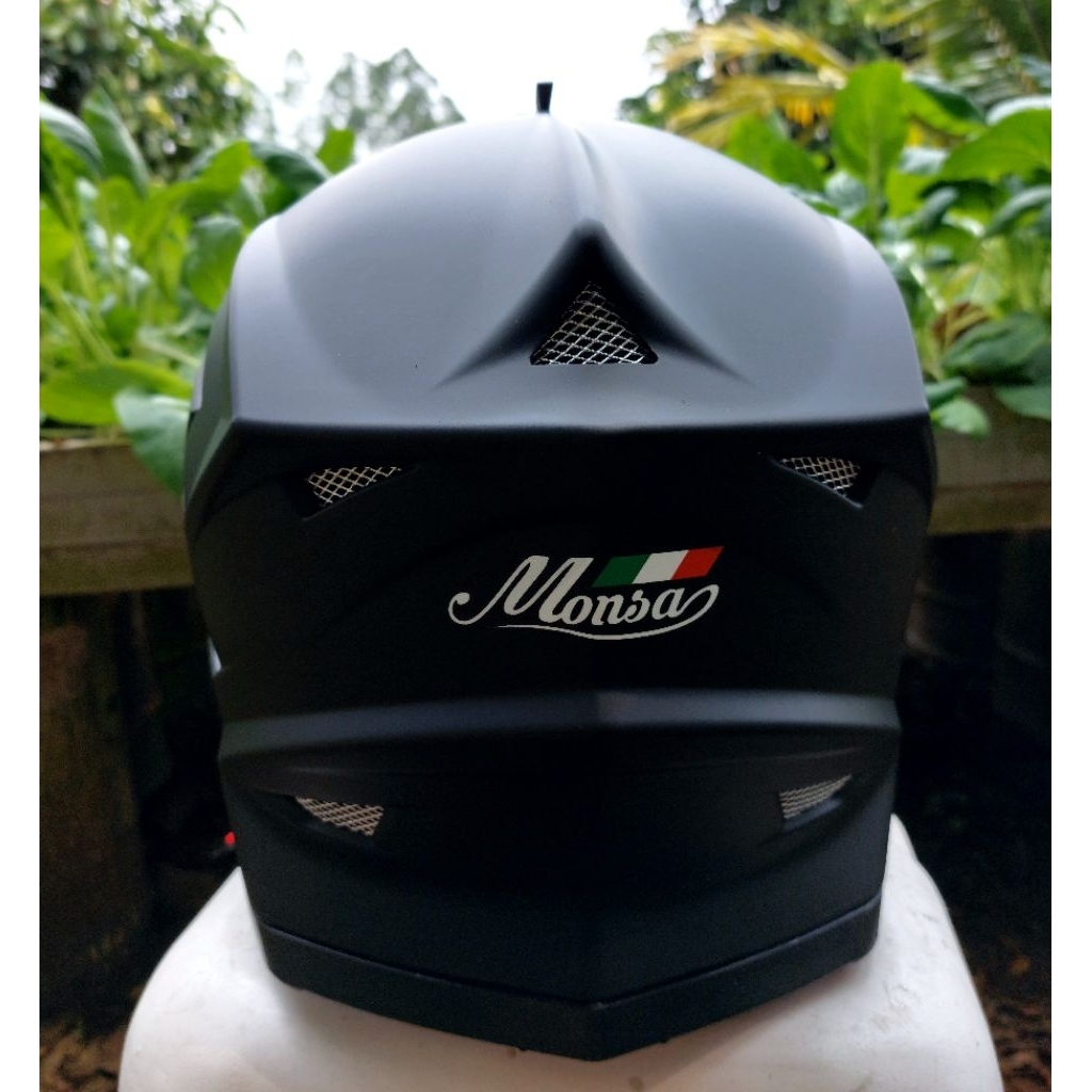 HELM FULL FACE JPN MONSA CROSS/ moto TRAIL
