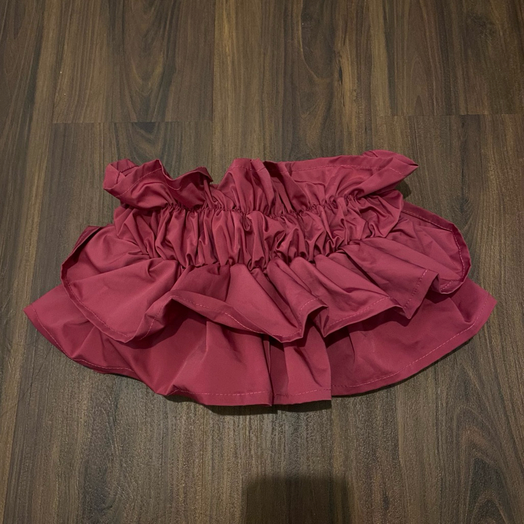 PRELOVED TUBE TOP FUCHSIA