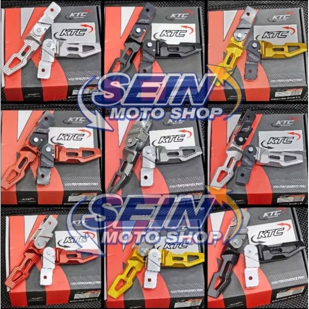 Step Footstep Belakang Vario Beat Scopy KTC Ori Injakan KTC Vario Beat Scopy Adjustable KTC