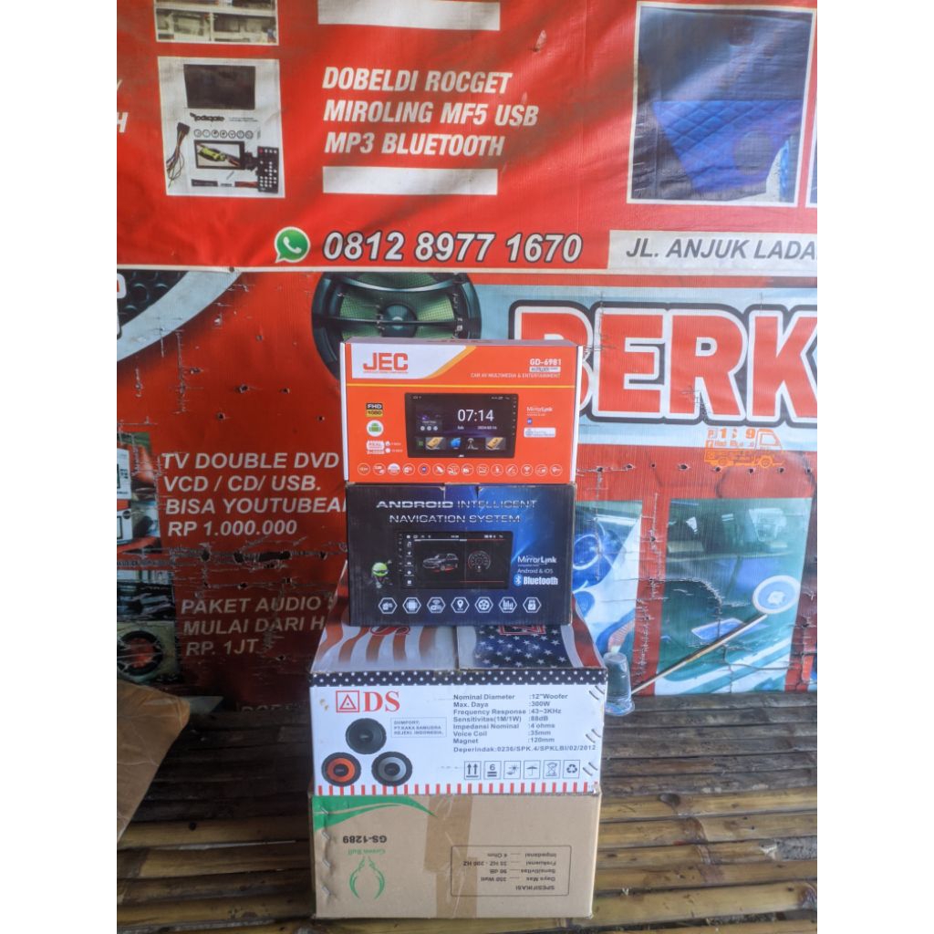 Head Unit Android 9in Carman JEC