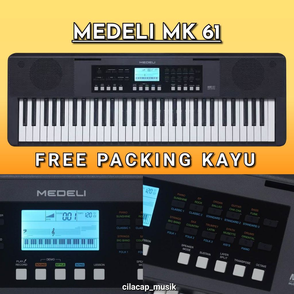 KEYBOARD MEDELI MK61 KEYBOARD MEDELI MK 61
