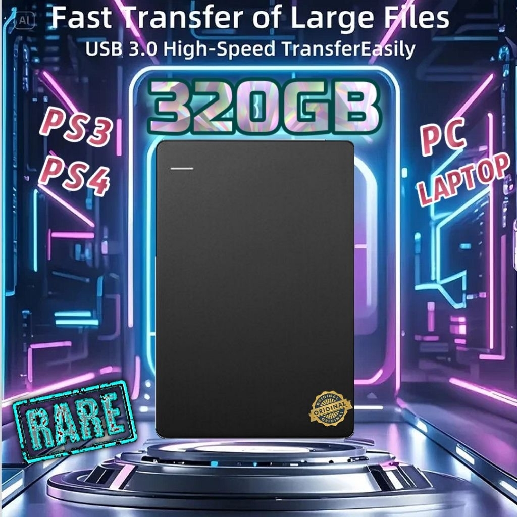 Hardisk Eksternal 320Gb | Hardisk External 320Gb SGT Garansi