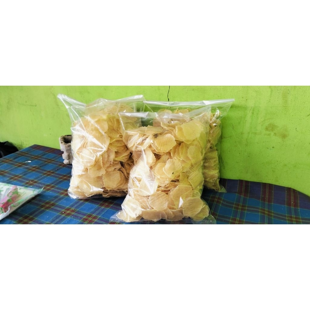 

kicimpring/opak sampeu/kerupuk singkong