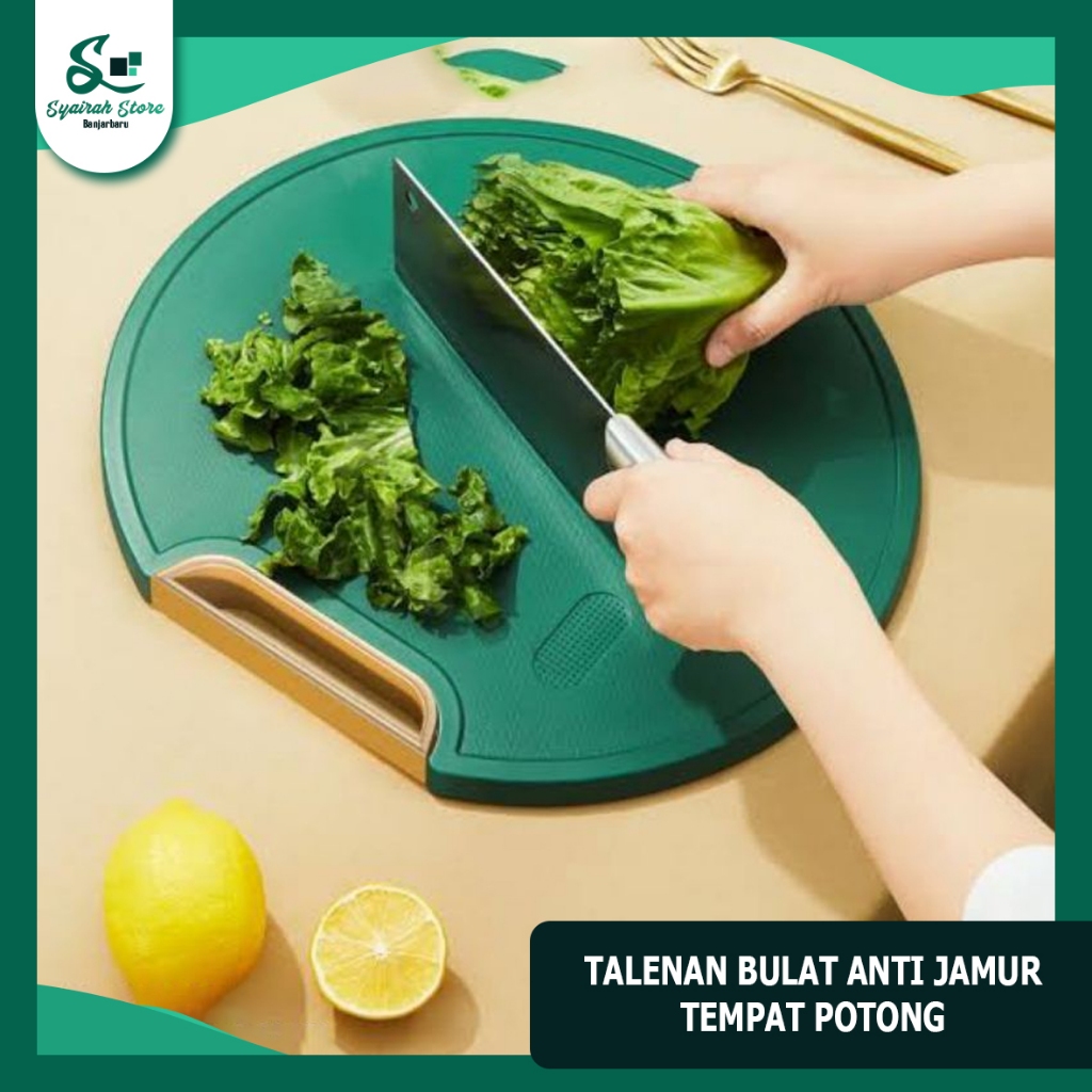 Talenan Bulat Multifungsi Anti Jamur / Talenan Anti Jamur
