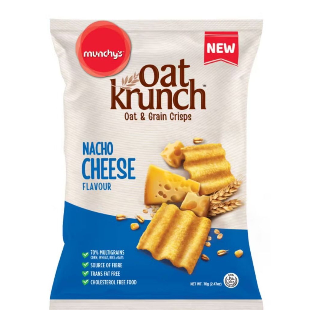 

MUNCHY'S OAT KRUNCH NACHO CHEESE FLAVOR