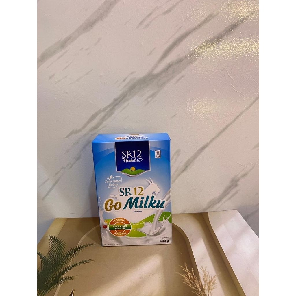 

GOMILKU SR 12 ORIGINAL 600,GR SUSU KAMBING ETAWA
