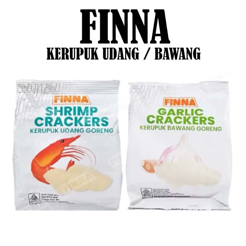 

Mix 60:60 Kerupuk Finna Udang & Bawang (1 karton)
