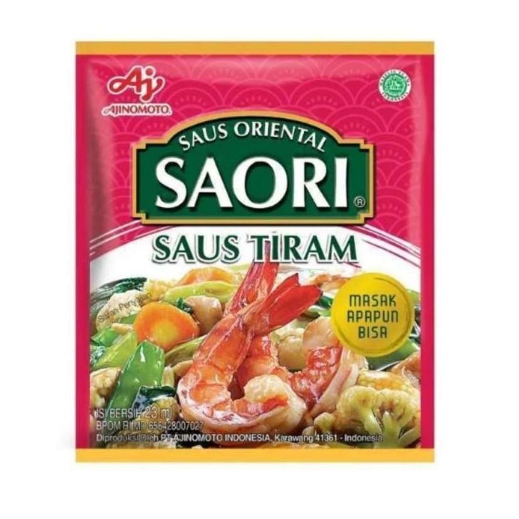 

Saori Saus Tiram Saori Saus Teriyaki 23ml Ajinomoto
