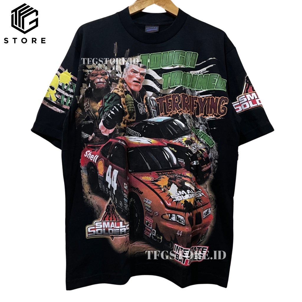 Bobby Labonte Small Soldiers T-shirt Nascar Tee Bootleg Premium Kaos XL