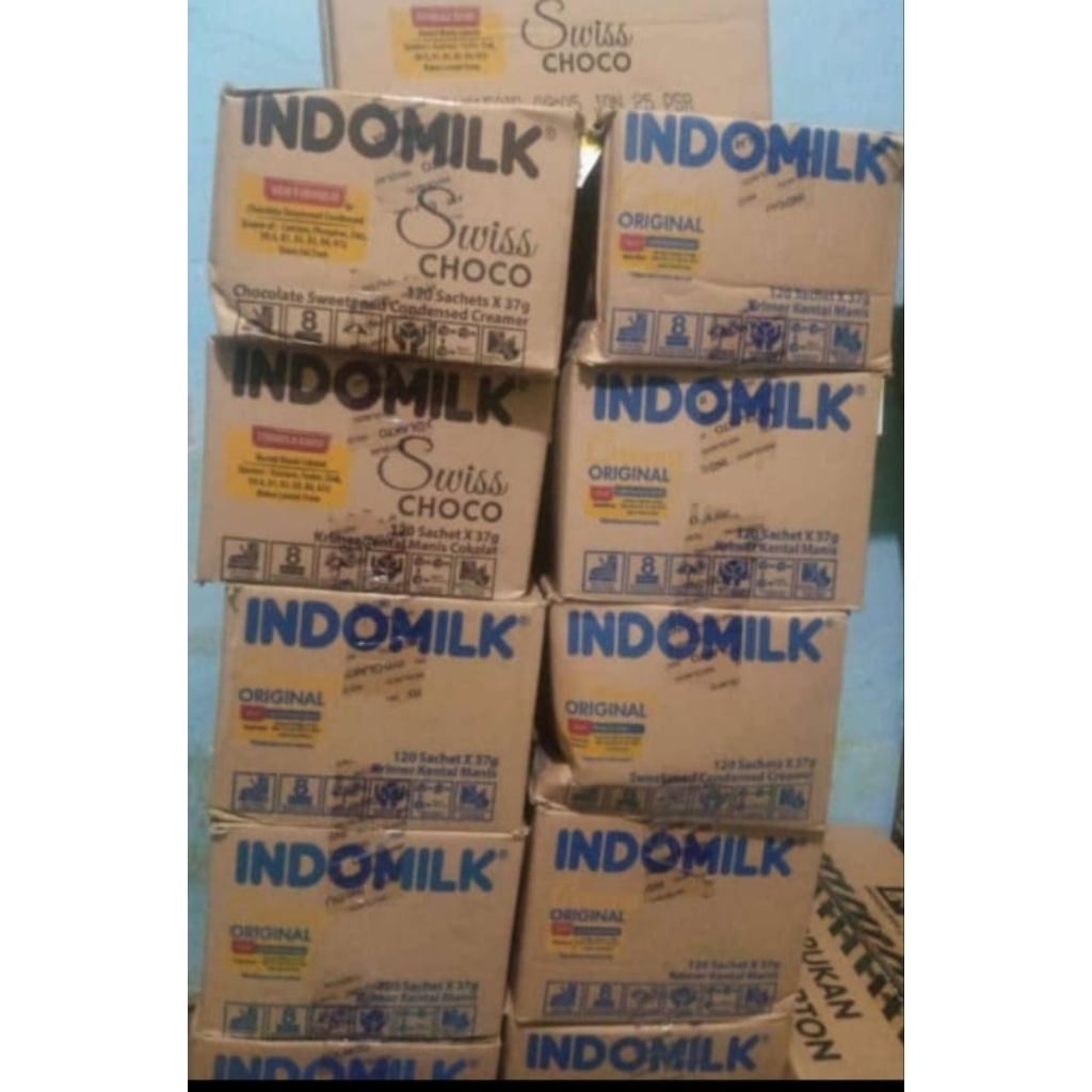 

Indomilk sachet. 1karton isi 20pack
