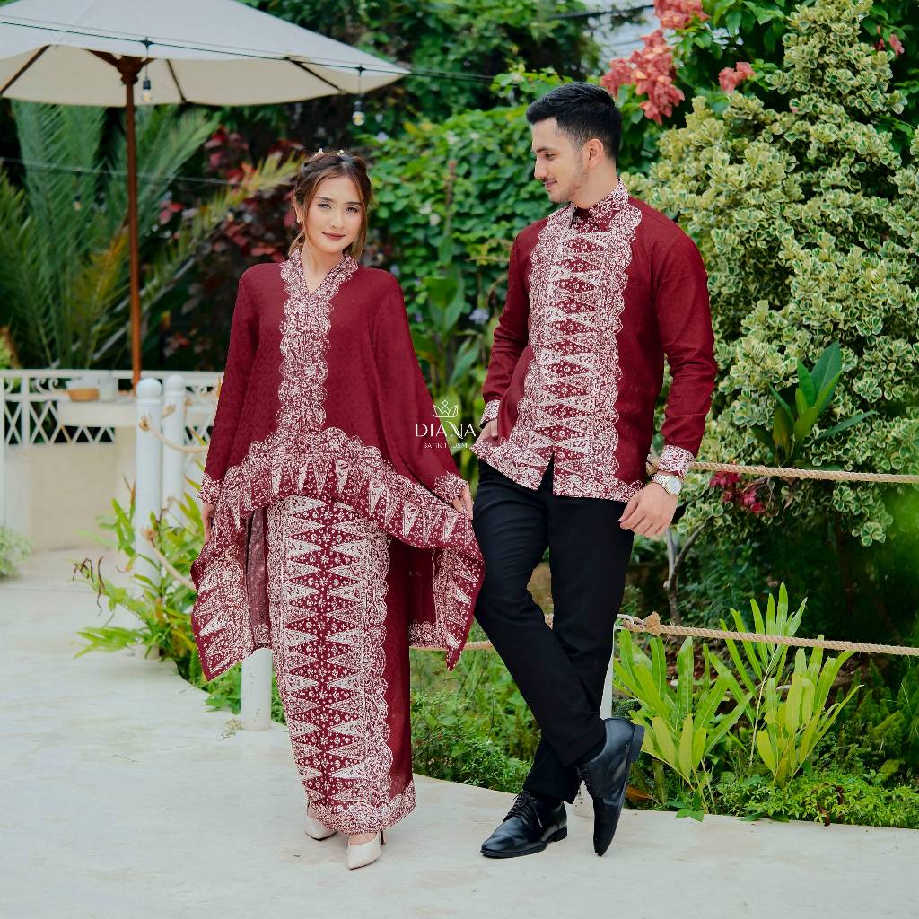 Diana Batik - COUPLE ONE SET BATIK JUPRI | Couple Batik Viscose | Busui Friendly