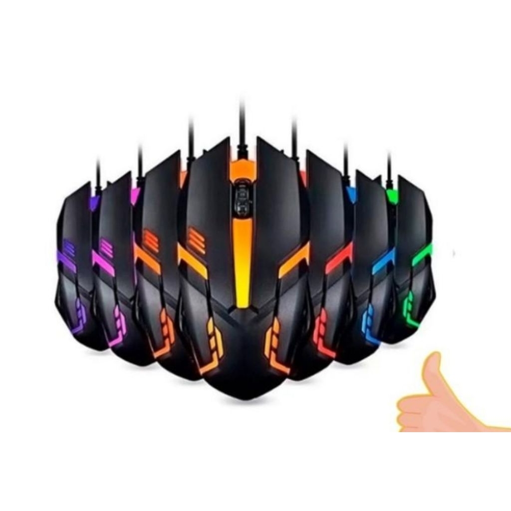 Mouse Gaming GC-01 | Mouse Gaming Kabel USB | Mouse Gaming LED RGB