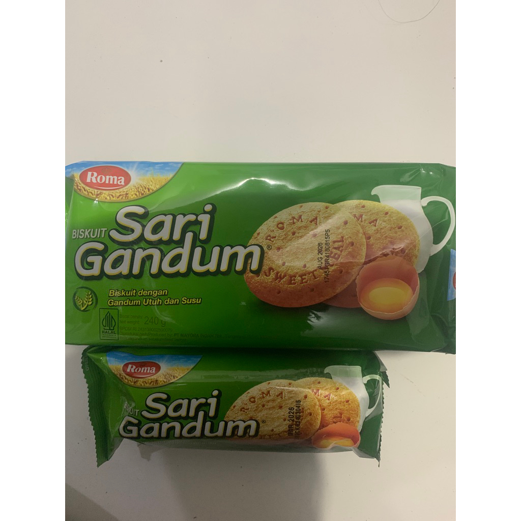 ROMA SARI GANDUM/BISKUIT GANDUM
