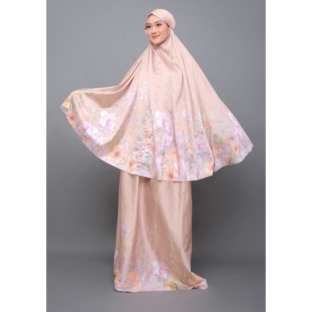 mukena nada puspita khaki